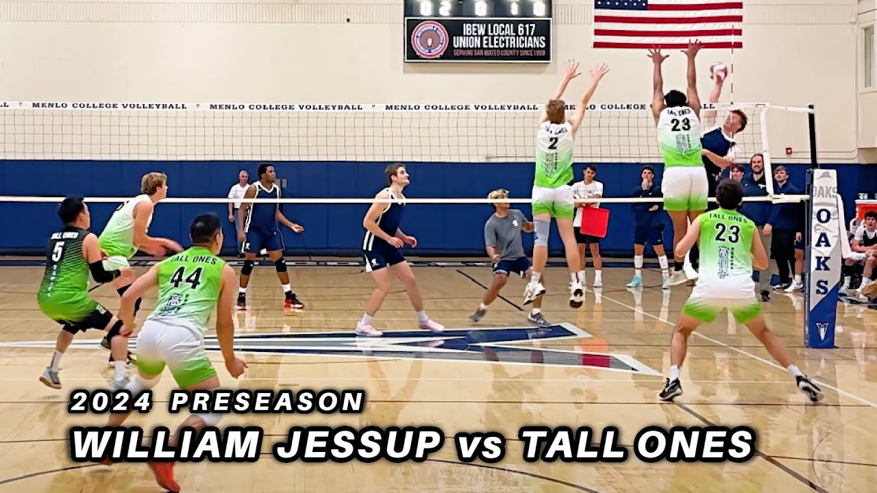 William Jessup vs Tall Ones | Men's Volleyball 2024 Preseason Game