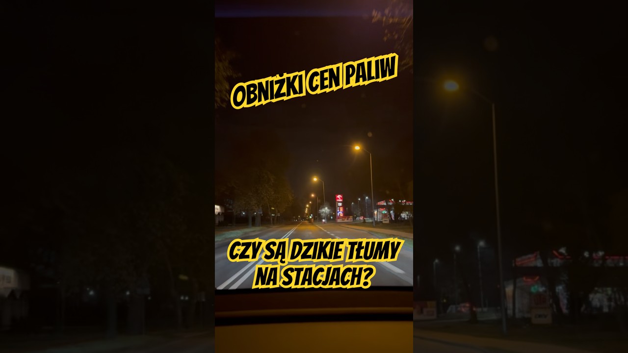 Obniżki cen paliw - będą dzikie tłumy?