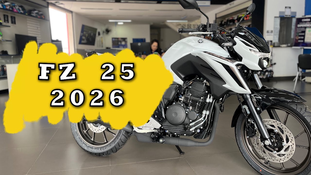 NOVA FAZER 250 2026 BRANCA 
