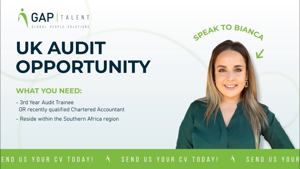 JOB ALERT: UK Audit Opportunity