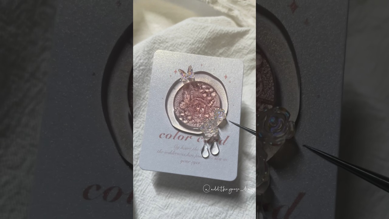 Butterfly 🦋 SealingWax #sealingwax #sealingwaxstamp #火漆 #火漆印章 #sealingstamp #火漆印 #火漆章