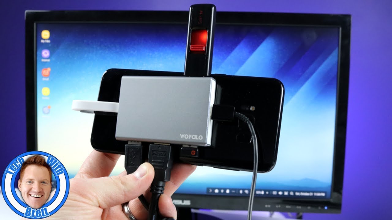 Wofalo USB C HDMI Adapter Review for Galaxy S8, S8+, Note8, Nintendo Switch, Macbook & Chromebook