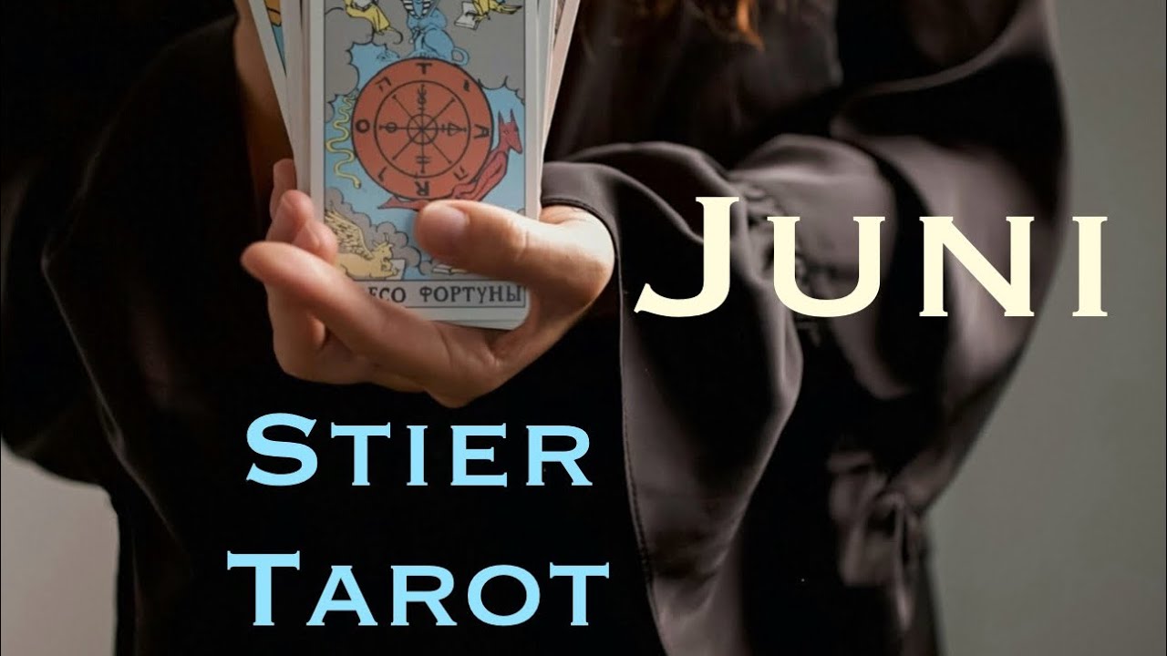 Stier♉️Tarot Liebe JUNI🌝Ein Mensch voller Liebe. Gutes Karma kommt zu dir.