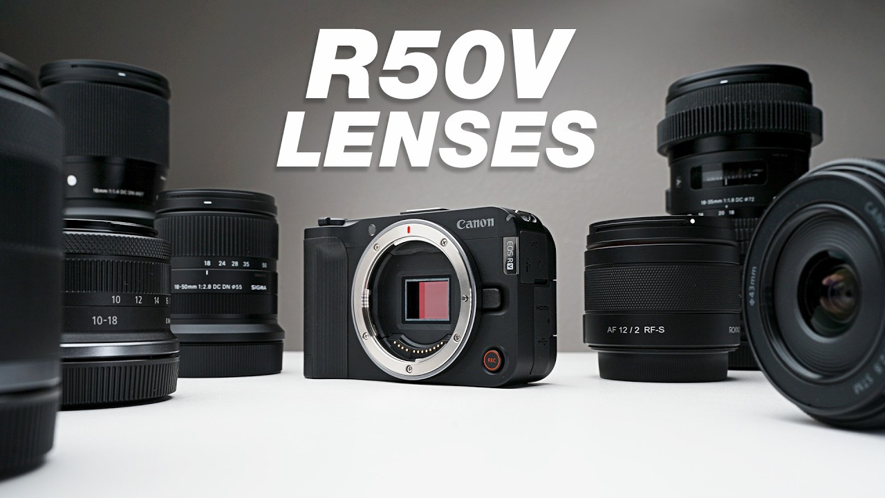Best Lenses for the Canon R50V (Budget to Pro!)