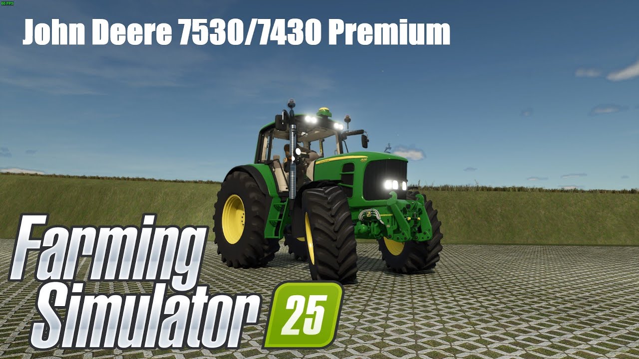 FS25 Mods - John Deere 7530/7430 Premium