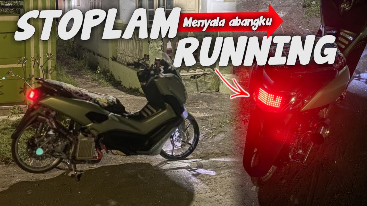 PASANG STOPLAM RUNNING & MIKA SMOKE NMAX OLD | MAKIN MENYALA ABANGKU!!