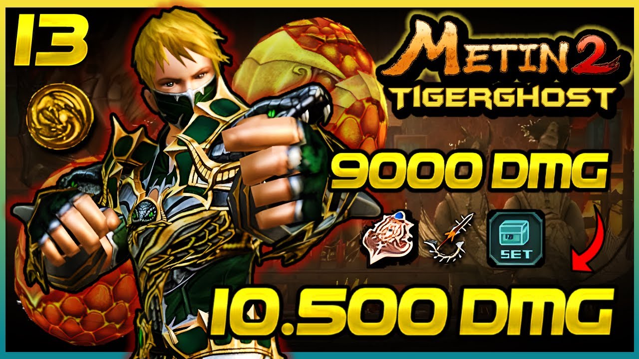 DMG PUSHEN beim Ninja // DICKE TIPPS für SOLO MELEY (GEHEIM) - Metin2 Tigerghost [13] 🐯