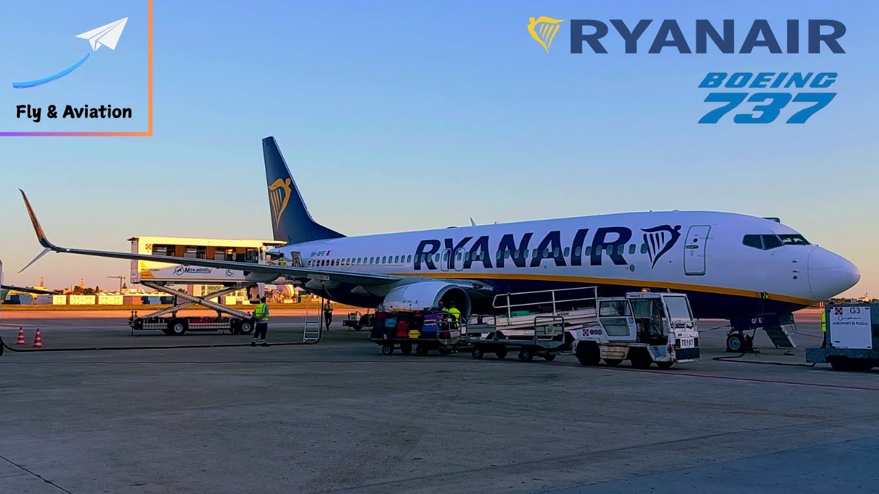 [4K] TRIP REPORT | STRONG WIND GUSTS DURING LANDING! | Verona to Brindisi | RYANAIR B737-8AS