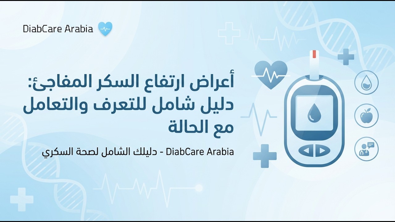 أعراض ارتفاع السكر المفاجئ: دليل شامل للتعرف والتعامل مع الحالة