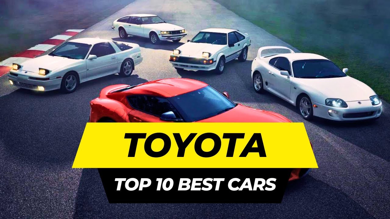 10 легендарных спортивных автомобилей всех времен по версии Toyota