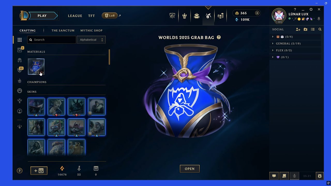 OPENING 11 WORLDS 2025 ORBS ➕ Grab Bag | League of Legends | 🏆