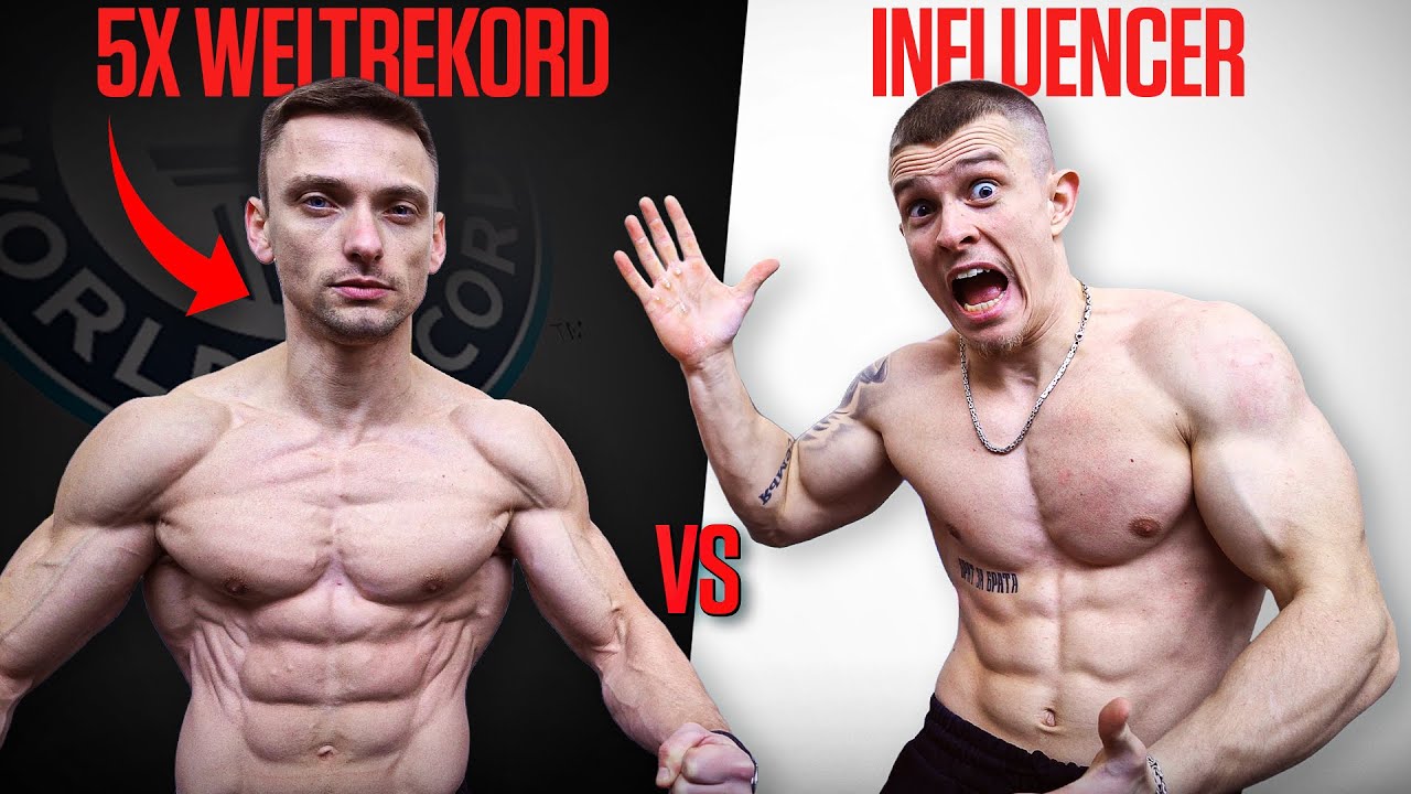 Kann ein INFLUENCER einen WELTREKORDHALTER schlagen?!
