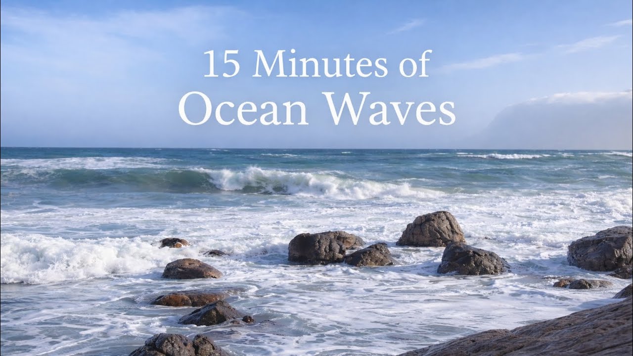 15 Minutes of Ocean Waves.