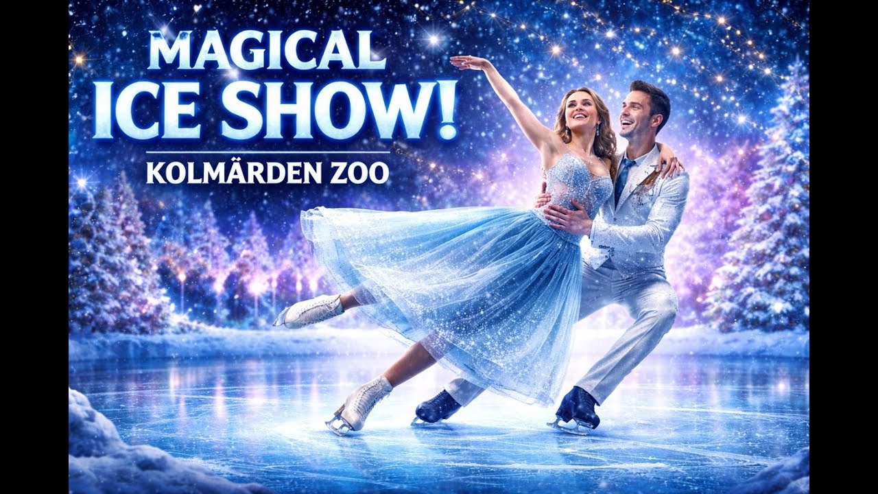 Magical Ice Show at Kolmården Zoo ⛸️❄️ | Winter Wonderland in Sweden 🇸🇪