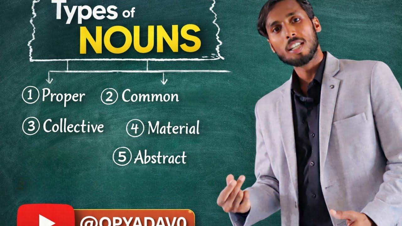 Part - 2 :- Types of Nouns #noun #type  #learnenglish #bihar #bseb #cbse #board #exam 