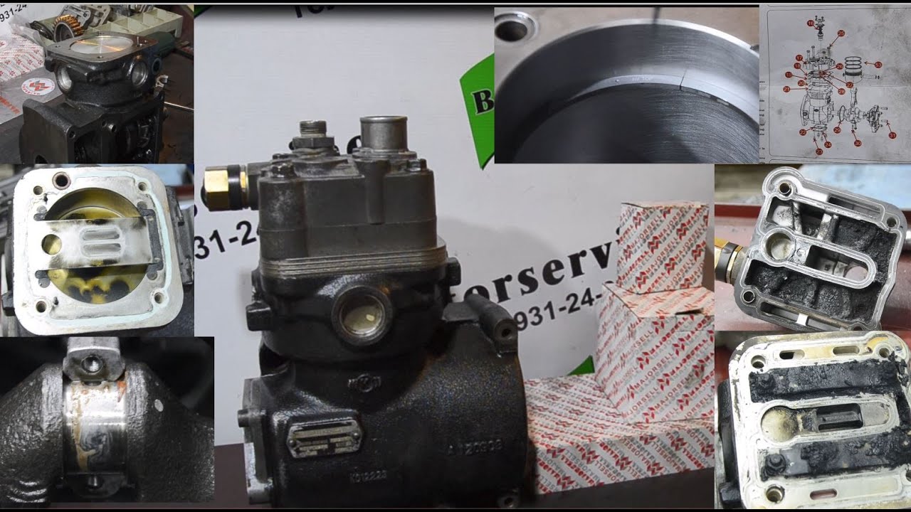 [Rebuild it!] Compressor MAN.Overhaul an Air Compressor