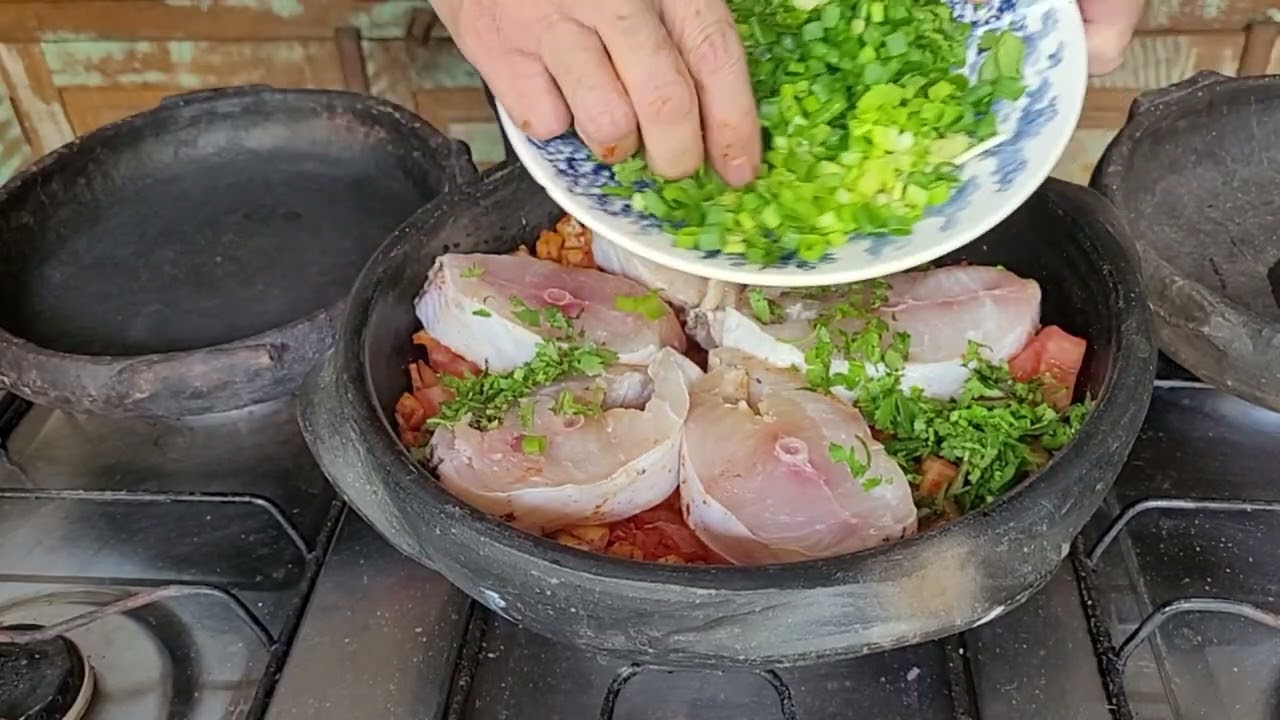 Moqueca capixaba com camarão