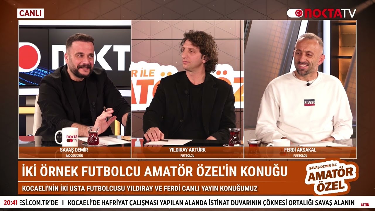 Örnek Futbolcular Yıldıray Aktürk ve Ferdi Aksakal | Savaş Demir ile Amatör Özel | 03.02.2026