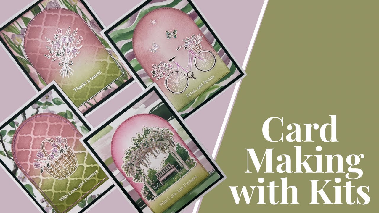 Card making with Kits | Love from Lizi March 2026 Blush and Bloom Card Kit