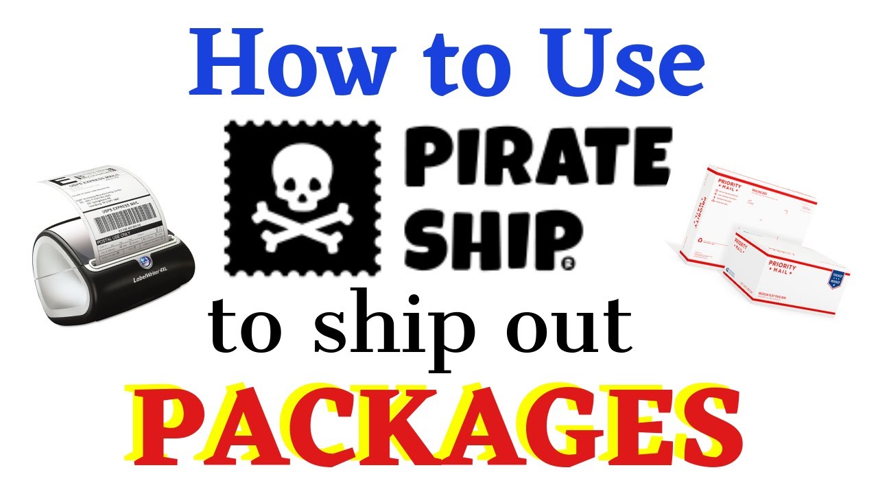 How to Ship Using Pirate Ship! Perfect for Mercari Packages