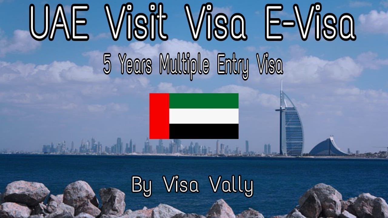 How To Apply UAE Visit Visa? UAE 5 Years Multiple Entry Visit Visa Complete Process By @Visavally