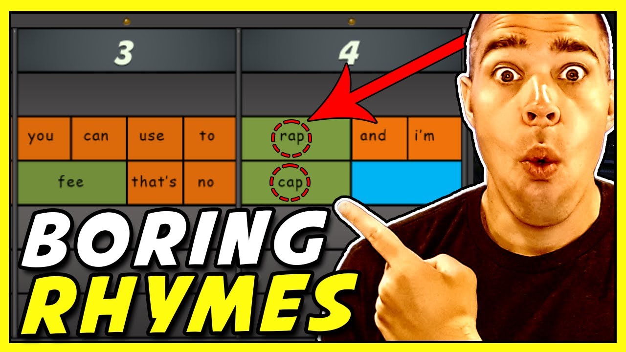 Why Your Rhymes Are So BORING! | How To Rhyme Better
