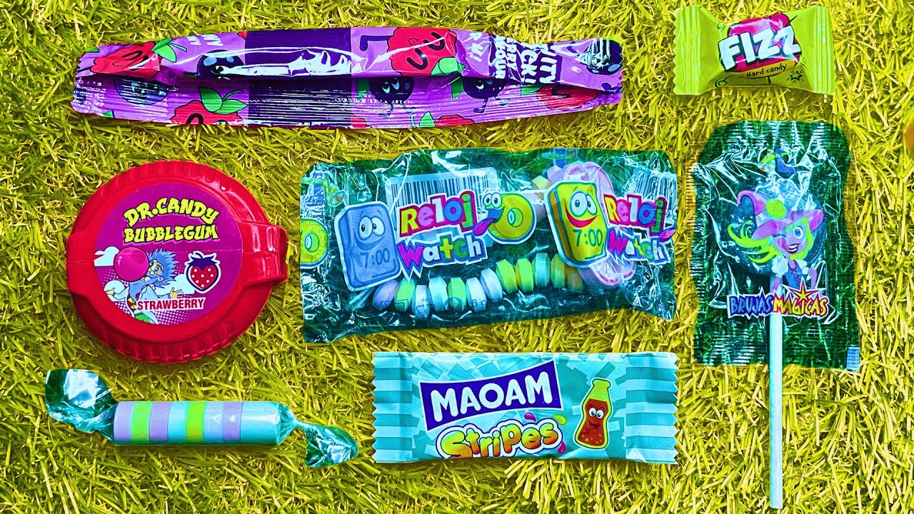 Relax with these European candies ASMR sounds 💤🍬