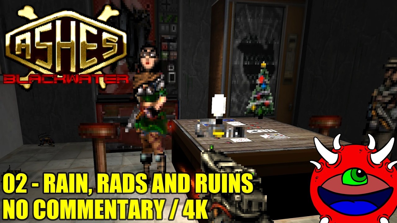 Ashes: Blackwater Gameplay - 02 Rains, Rads and Ruins - No Commentary 100% Secrets