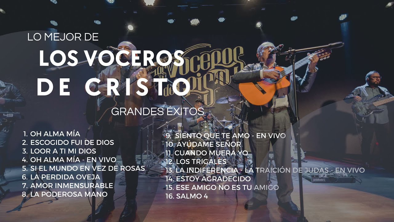 Música Cristiana Viejitas Pero Bonitas - 1 Horas de Himnos Cristianos con los Voceros de Cristo
