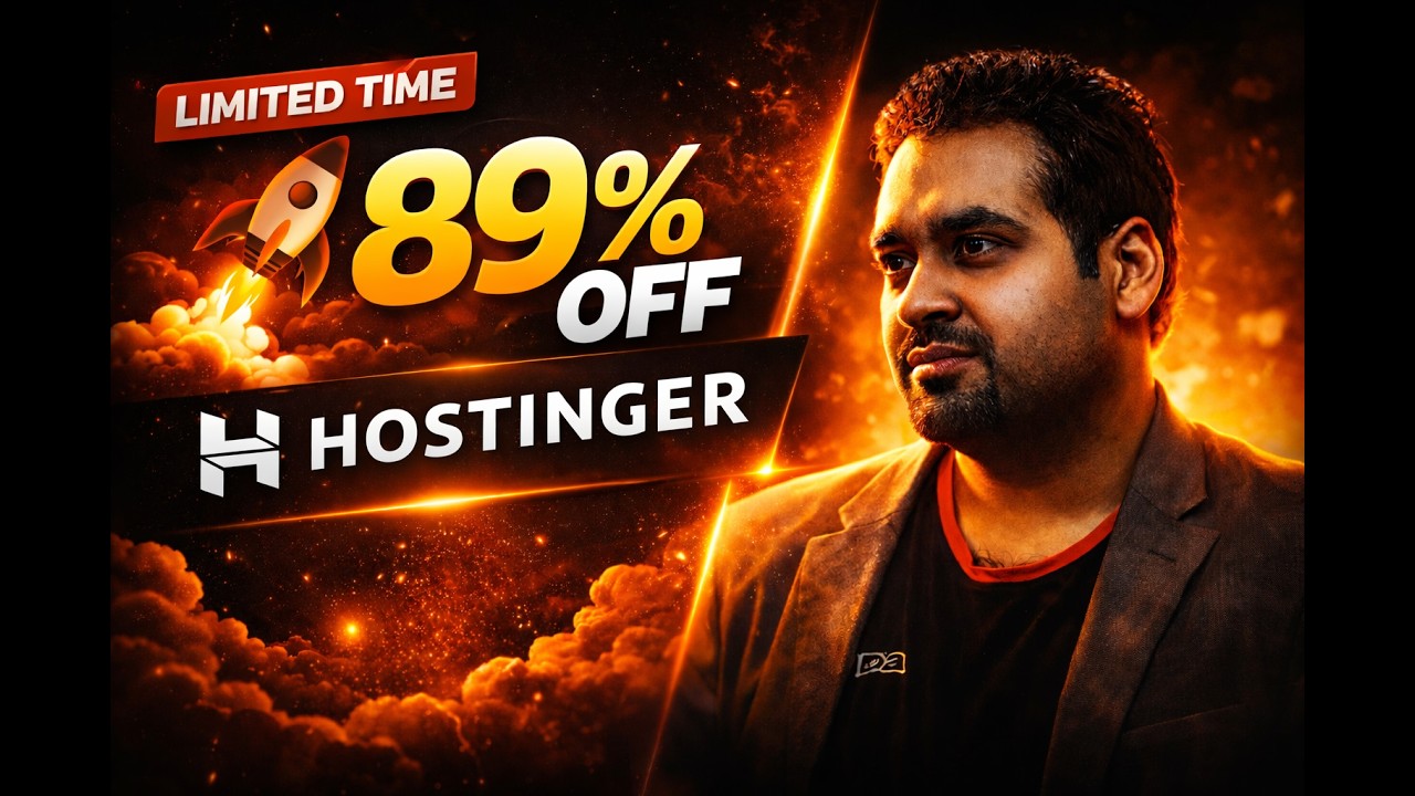 Hostinger Coupon Code 2026 | Get Up to 89% Discount + Free Domain | Why Hostinger?