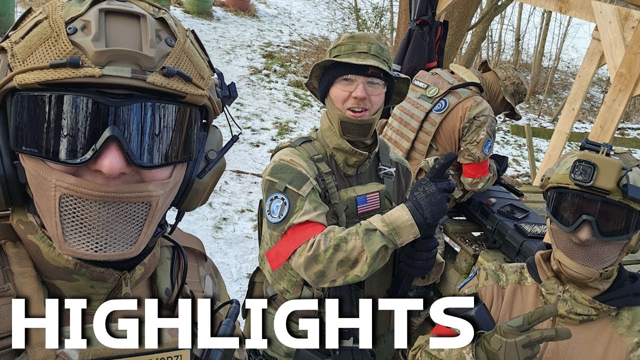 Verschneite Eröffnung der Airsoft Season 2024 | Airsoft Highlights [G.H.G. 20.01.2024]