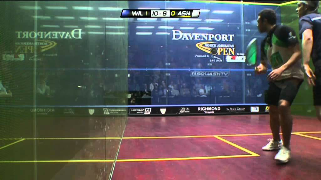 Squash : James Wilstrop v Ramy Ashour  Final Highlights: Davenport North American Open Squash 2012