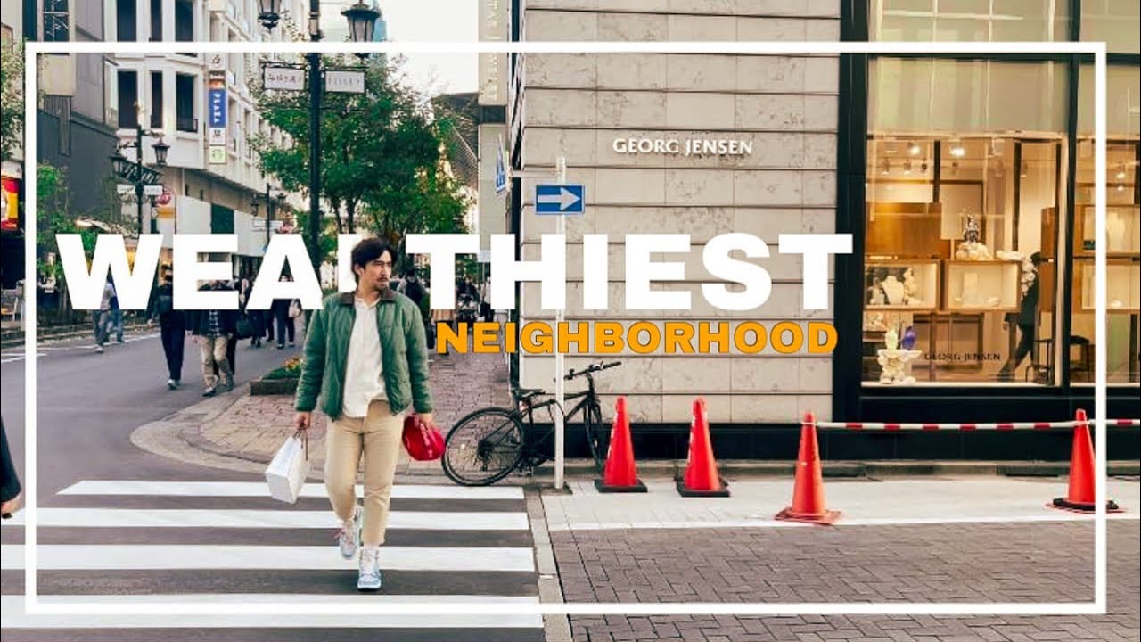 Tokyo's RICHEST neighborhood