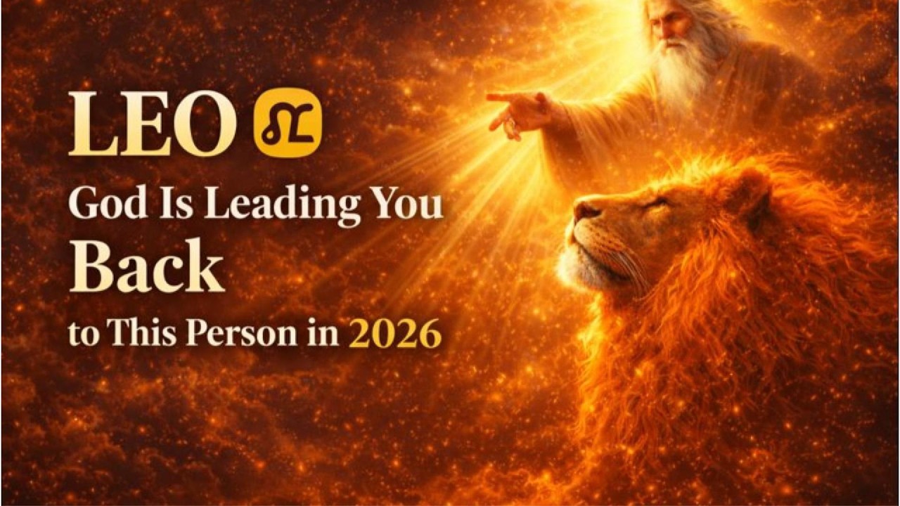 LEO ♌ — God Is Leading You Back to This Person in 2026.
