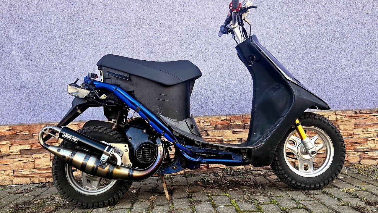 Honda Dio снимаю V8, спорт коммутаторы, зарубился с питом