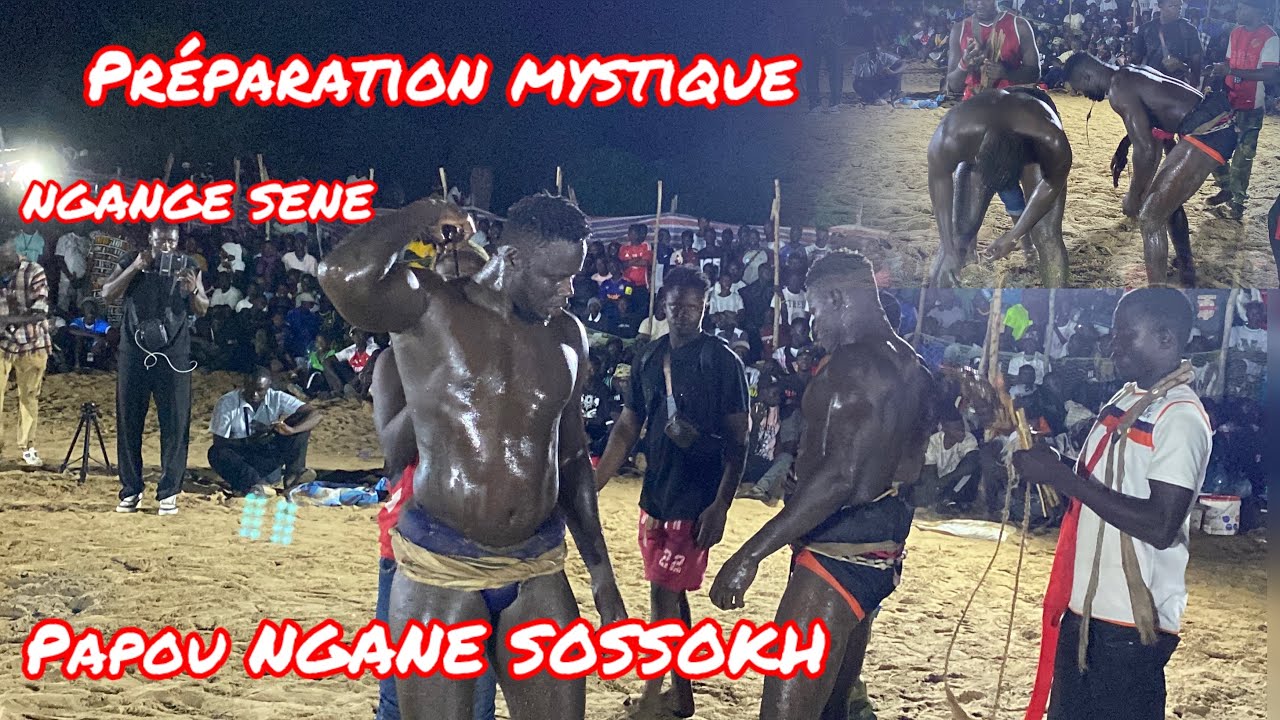 Pr&eacute;paration mystique POPOU NGANE SOSSOKH vs NGANGE SENE a Diouroup le 16 novembre 2025