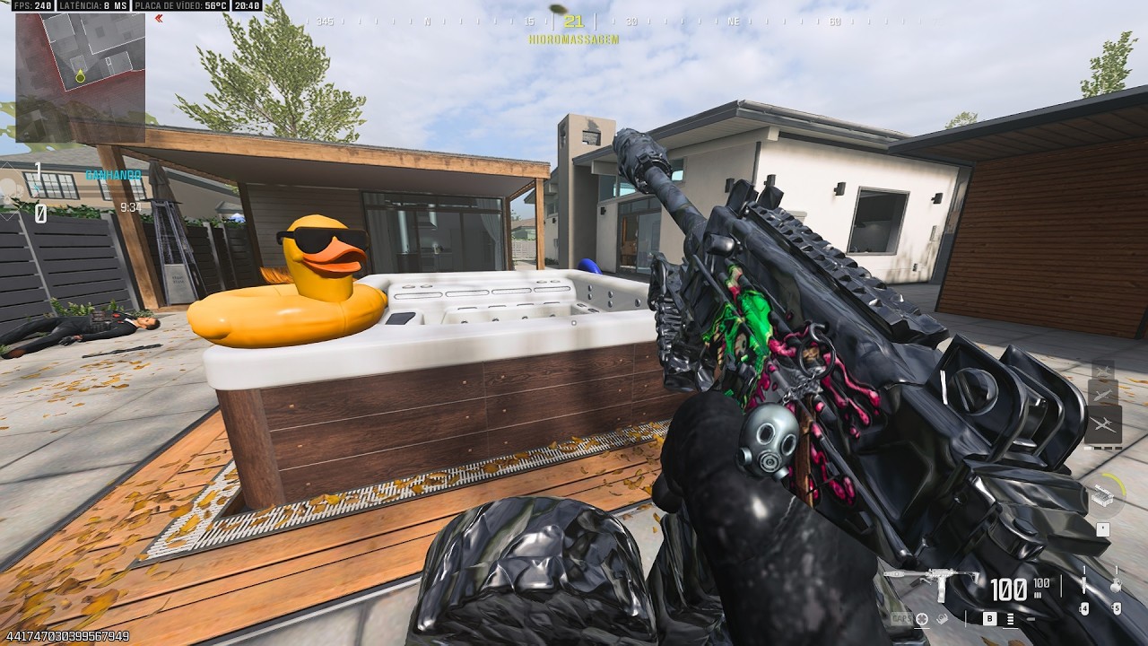 Fast Nuclear em Esconderijo MW3 Gameplay (no commentary)