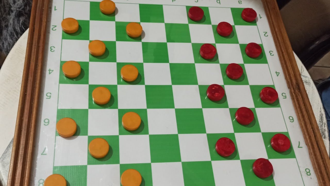 محمد شميلي vs خليل 🔥 أروع لعبة داما في تحدي خطير بين لاعبين كبار! #checkers #الضامة #chess 