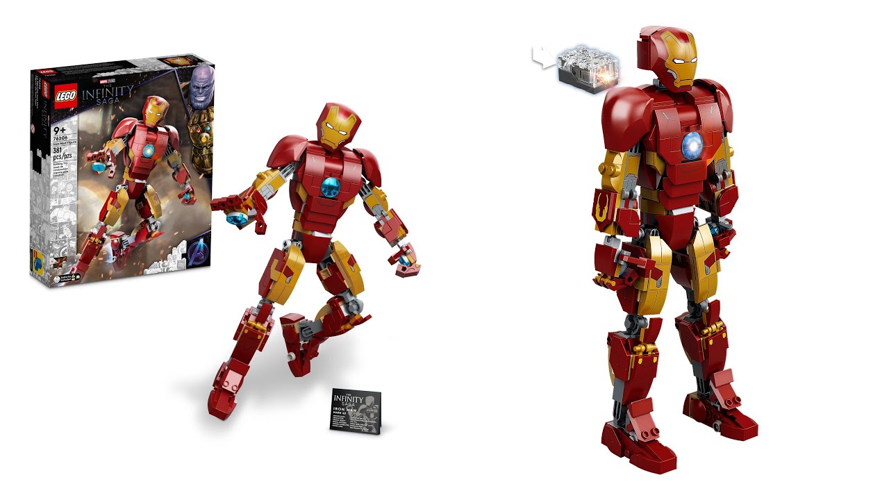 LEGO MARVEL (76206) IRON MAN FIGURE #speedbuild
