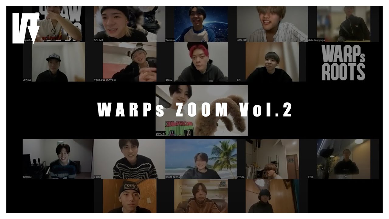 WARPs ZOOM 2/2｜WARPs ROOTS｜Off-Season