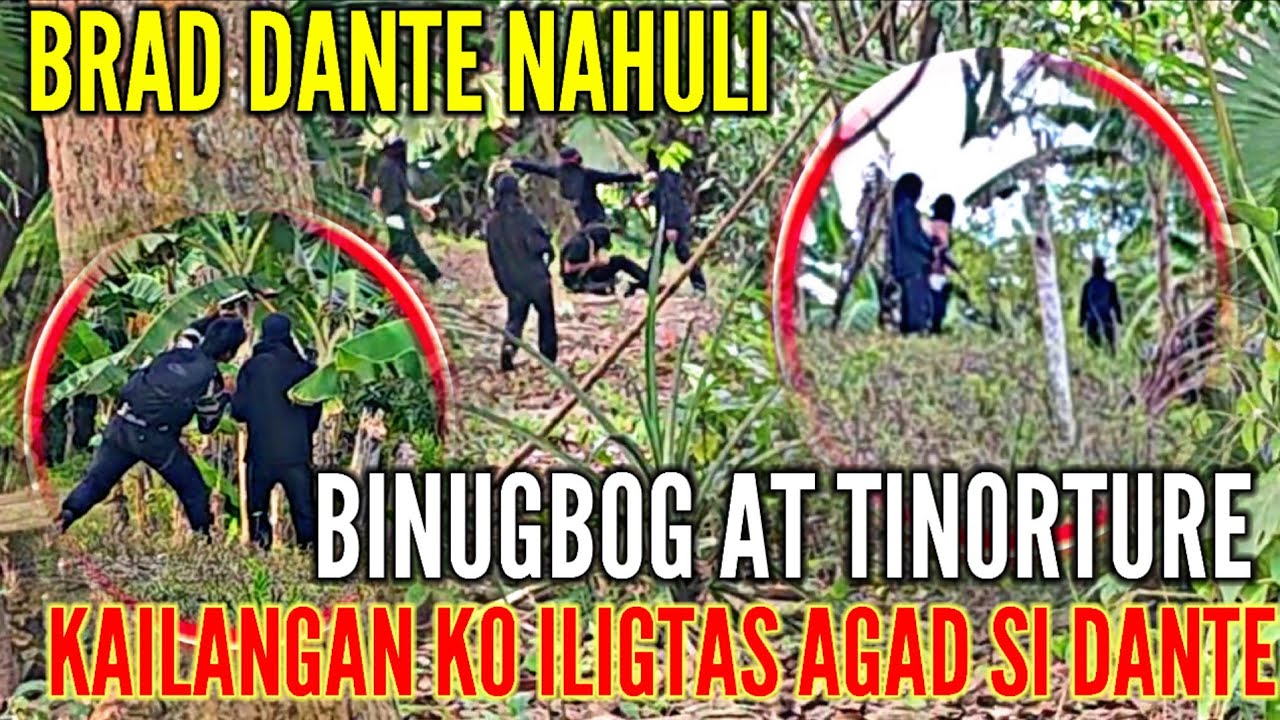 NAHULI SI DANTE BINUGBOG AT TINORTURE NILA #FB.NOLEDALISAY #survival #viral 
