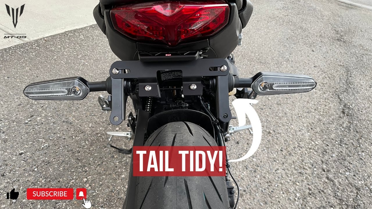 2022 YAMAHA MT-09: Installing My YOSHIMURA Fender Eliminator / Tail Tidy