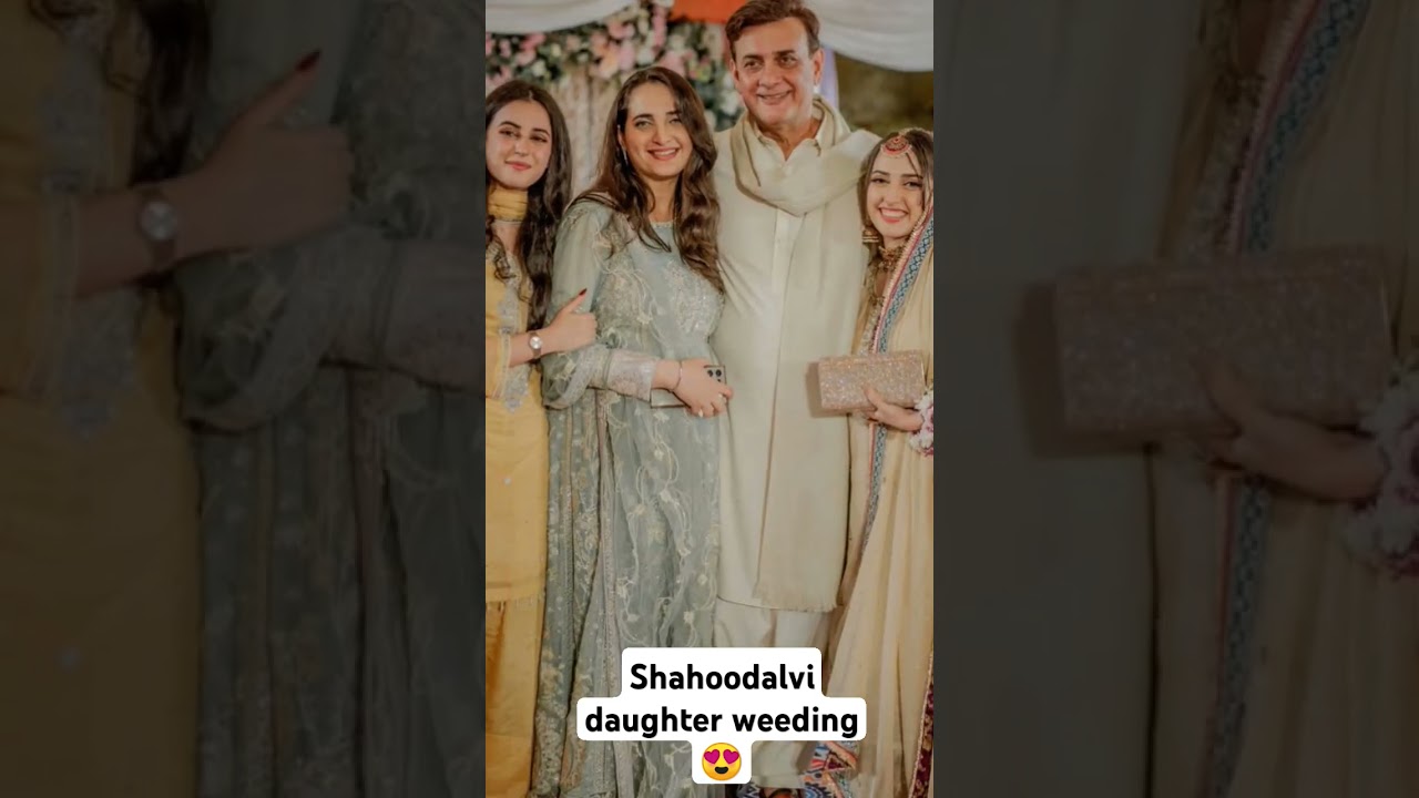 Shahood alvi daughter marriage😍