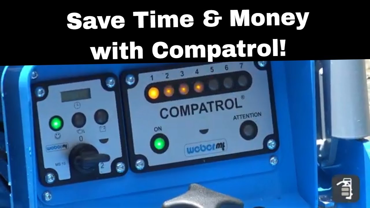 Weber CR6 Compaction Equipment with Honda Motor and Compatrol