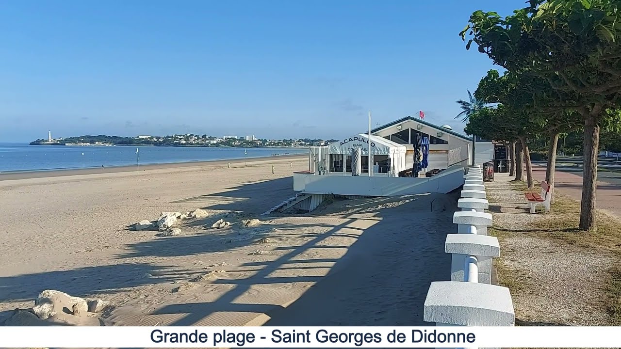 Grande plage de saint Georges de Didonne  -  Découvrez la plage de St Georges - Cparici.com/fr