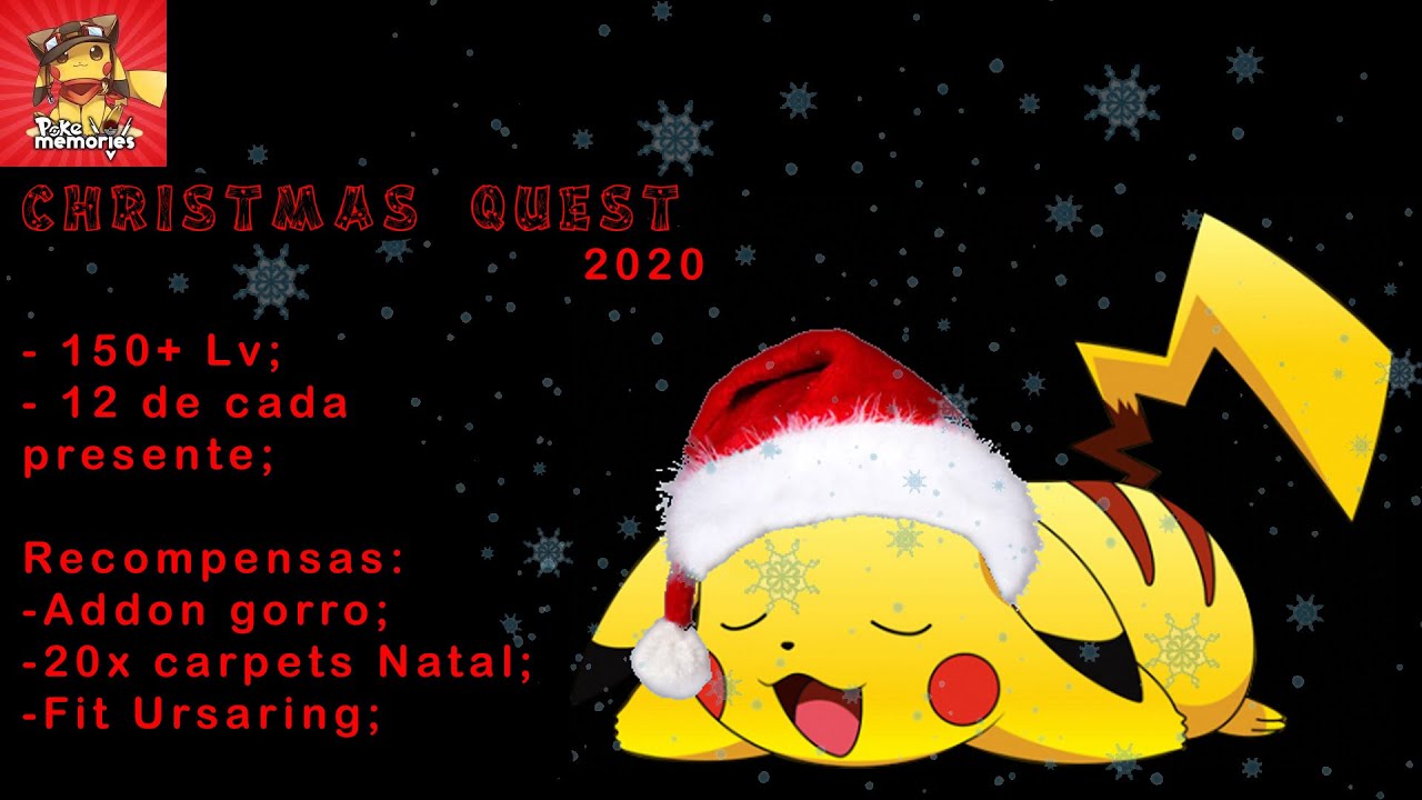 Christmas Quest 2020 - Poke Memories COMPLETA !
