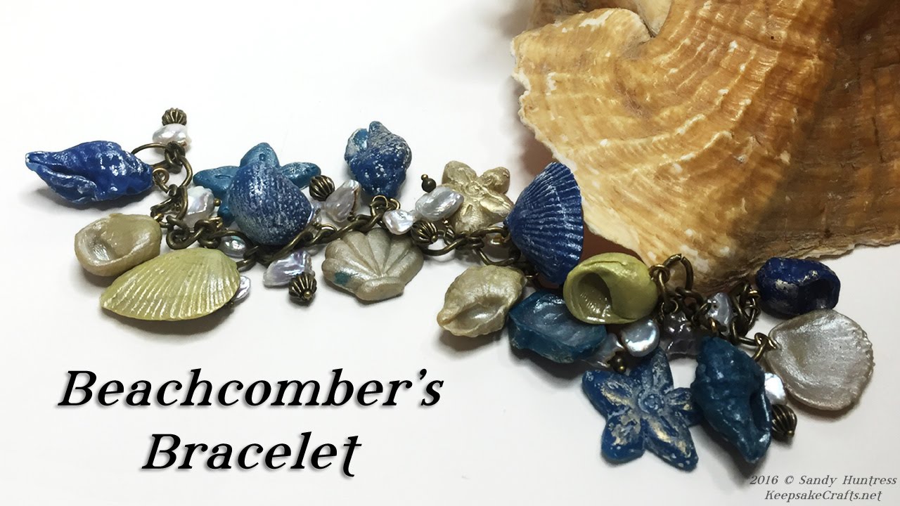 Beachcomber Bracelet-Polymer Clay Tutorial