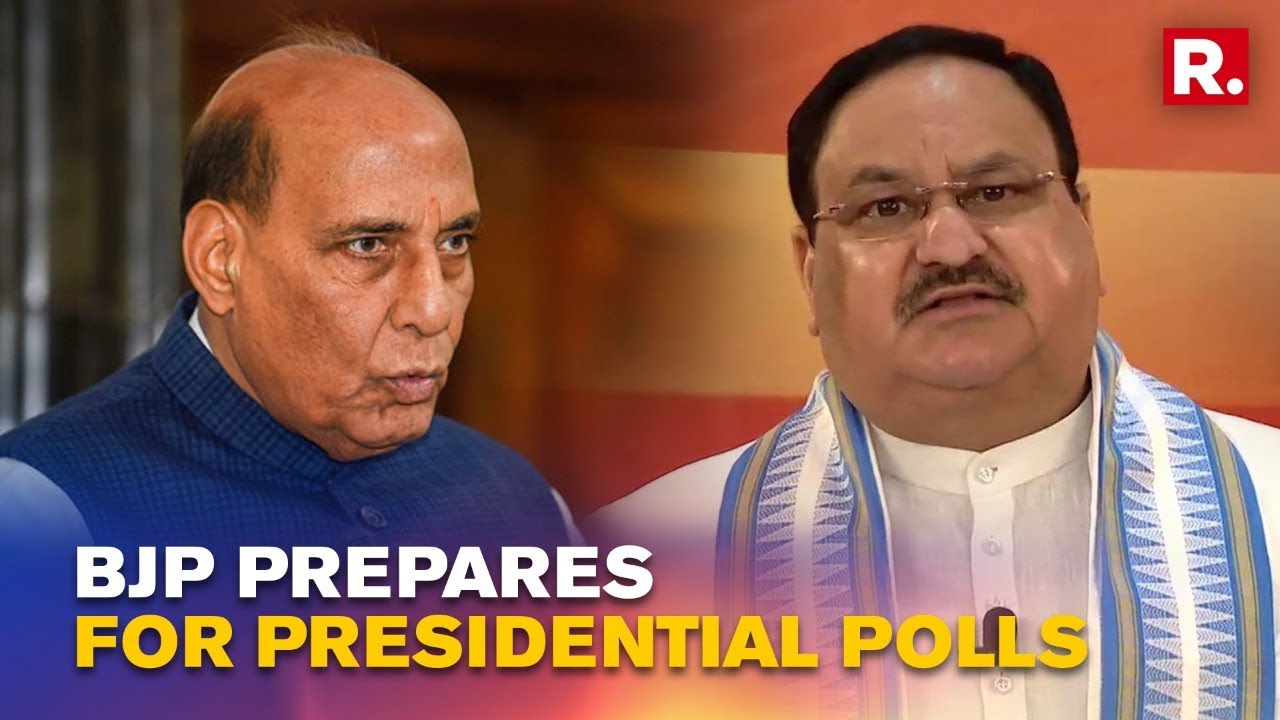 Presidential Elections: BJP's JP Nadda & Rajnath Singh To Interact With Ruling NDA & Other Parties
