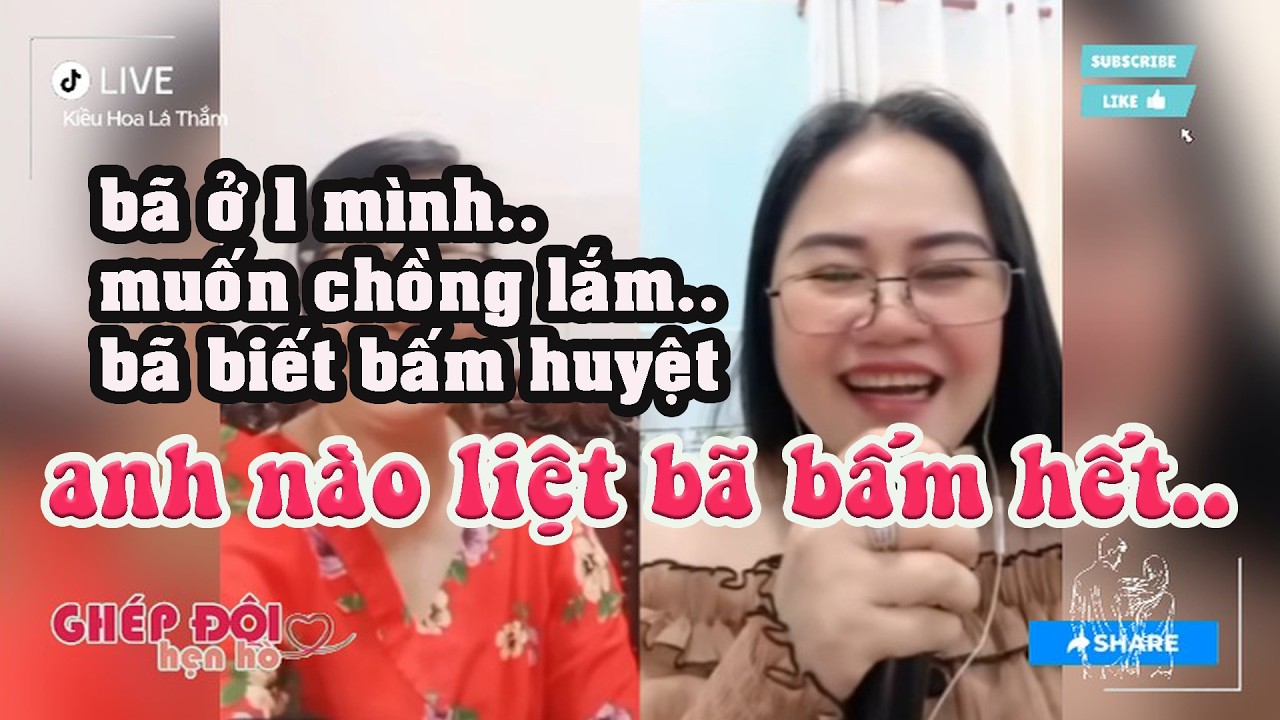 Thắm ghép đôi. Anh nào chuột liệt gặp bã bấm hết liền