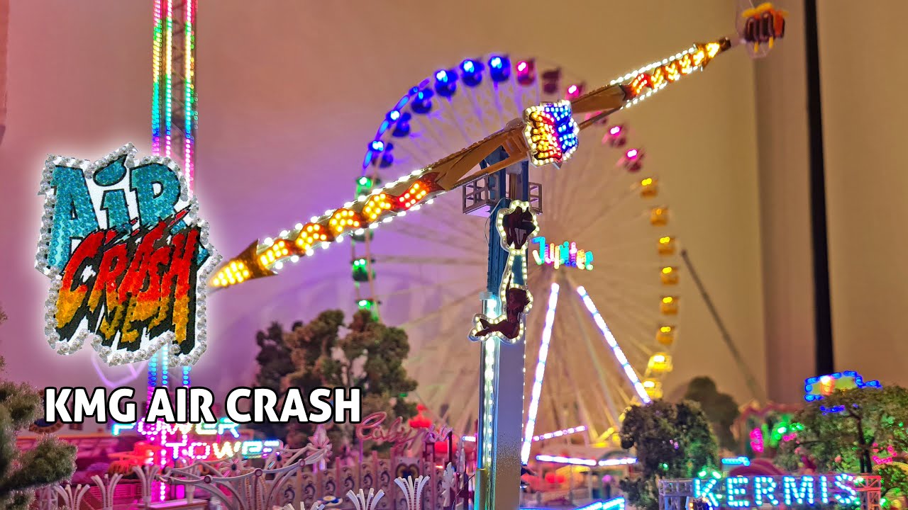 KMG Air Crash (Speed) building the H0 1:87 model | 4K